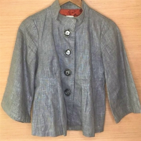 Ivy Jane Jackets & Blazers - Anthro Ivy Jane Lined color Blazer Small